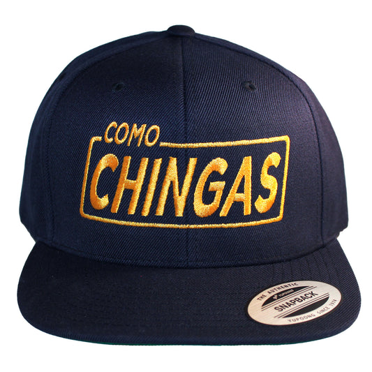 Como Chingas Flat Bill Hat