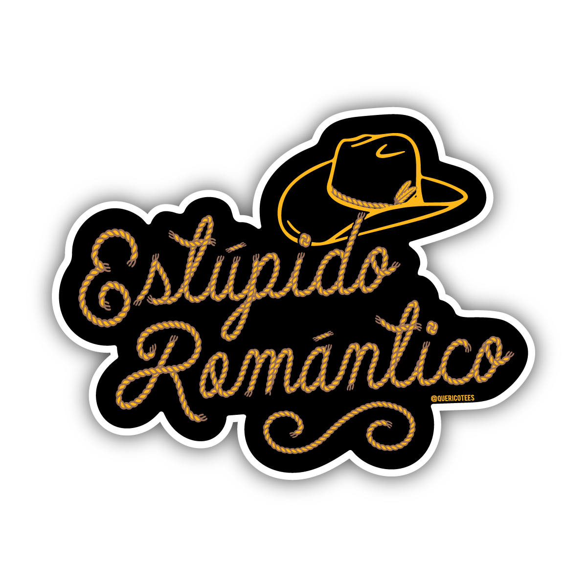 Estúpido Romántico Sticker