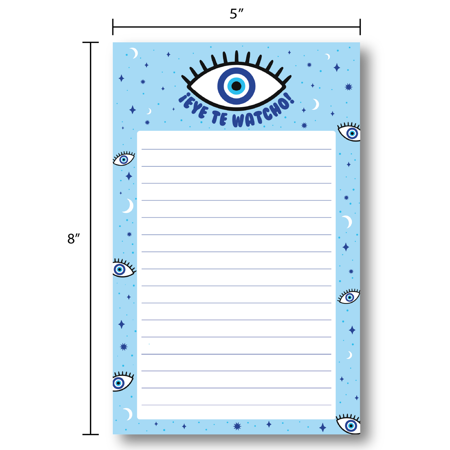 Eye te Watcho Notepad