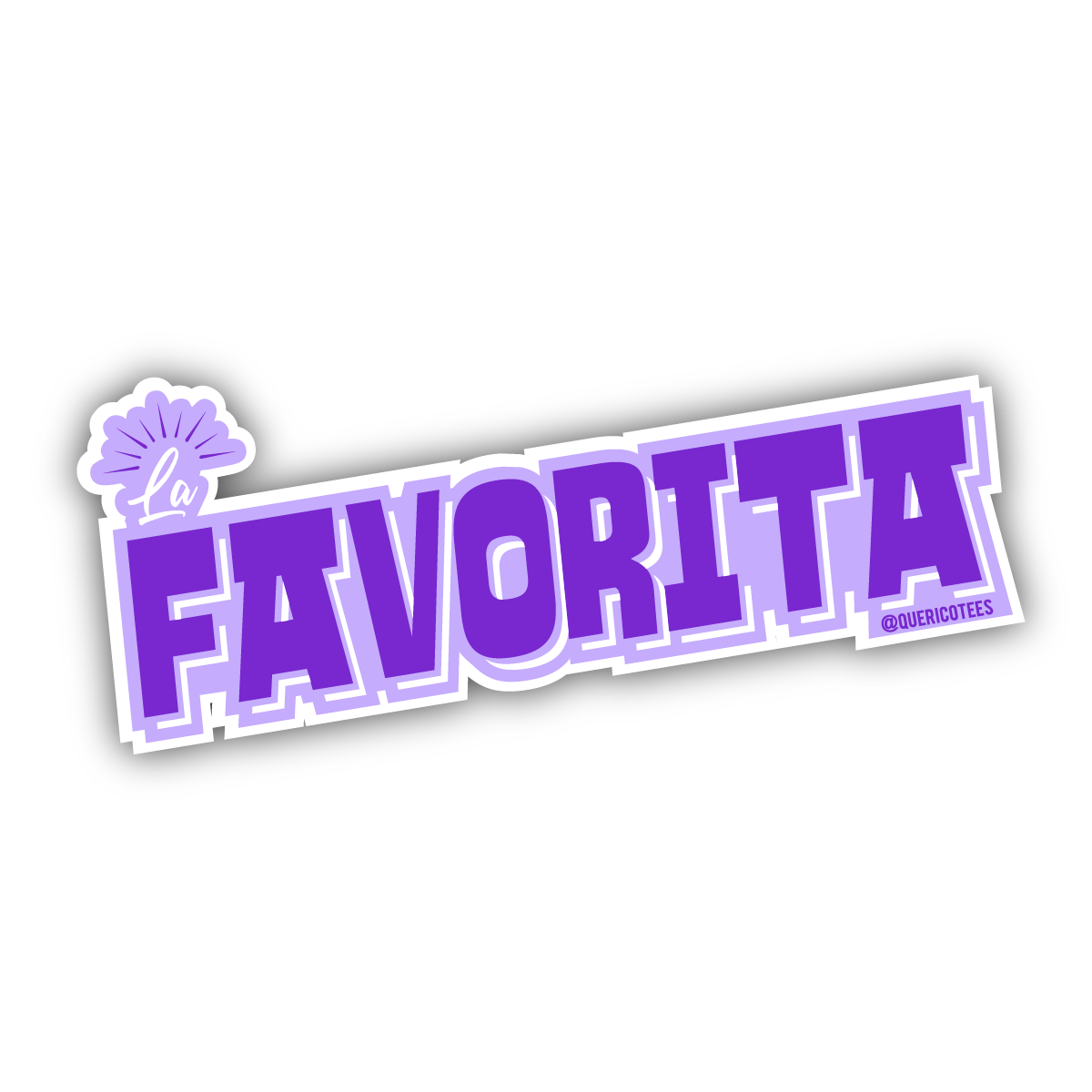 La Favorita Sticker
