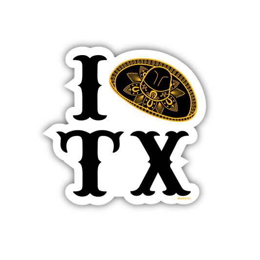I Mariachi Texas Sticker