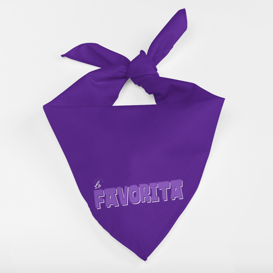 La Favorita Dog Bandana