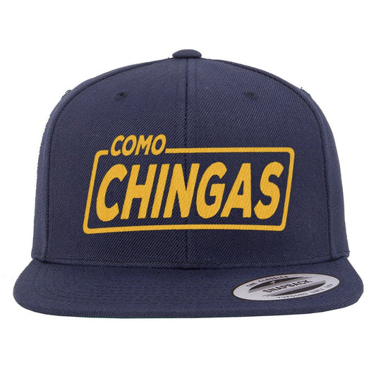 Como Chingas Flat Bill Hat