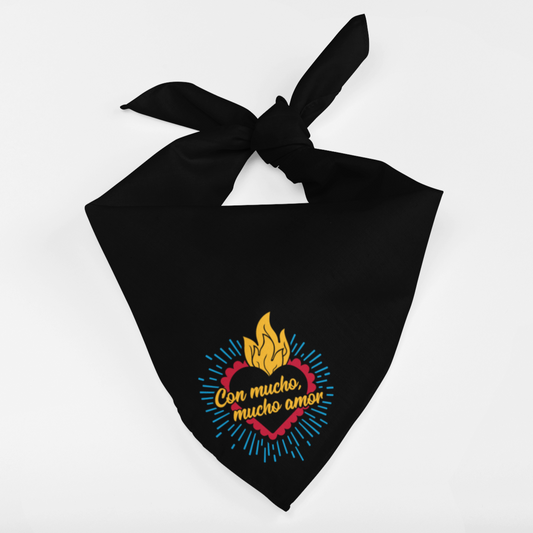 Con Mucho Mucho Amor Dog Bandana