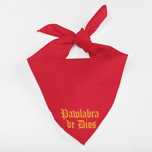 Pawlabra de Dios Dog Bandana
