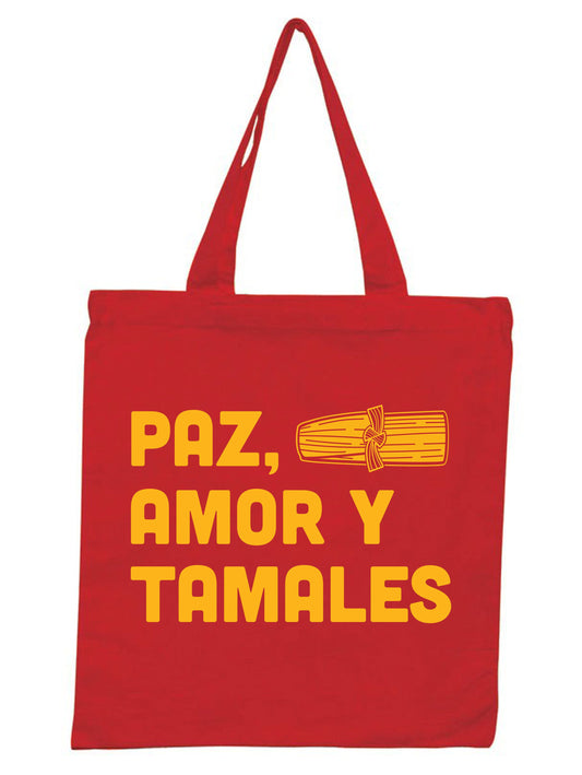 Paz, Amor y Tamales Tote