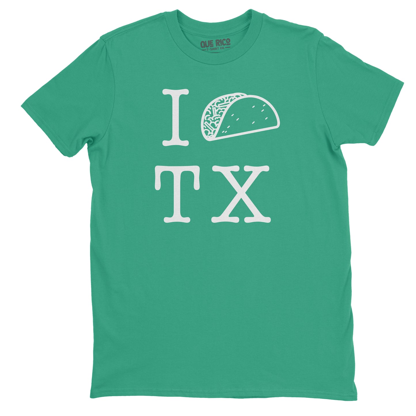 I Taco Texas® in White Lettering