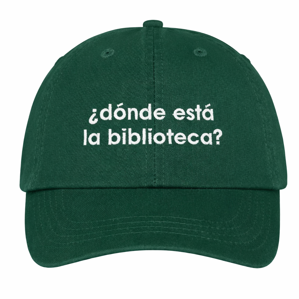 ¿Dónde está la Biblioteca? Hat