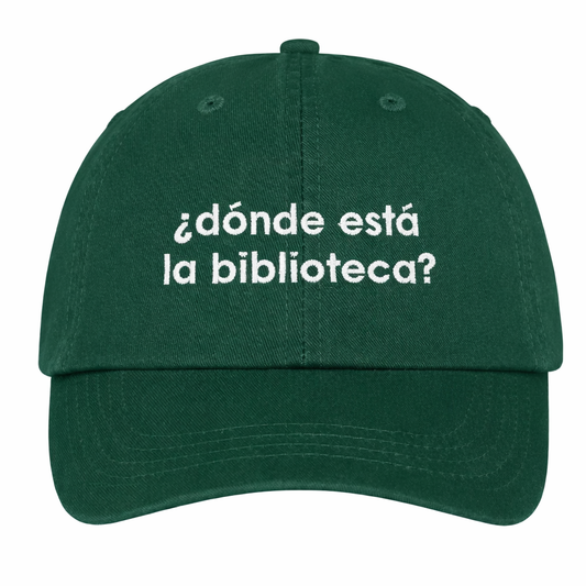 ¿Dónde está la Biblioteca? Hat