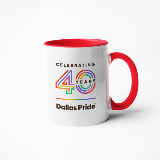 Official Dallas Pride - 40 Years Mug