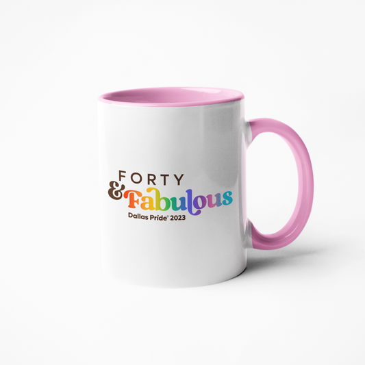 Official Dallas Pride - 40 Years & Fabulous Mug