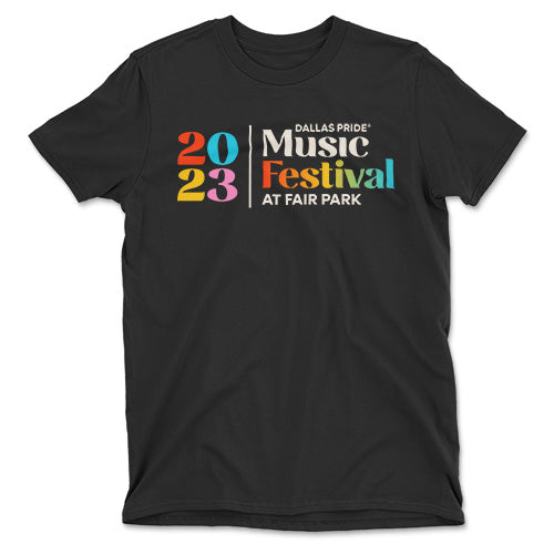 Official Dallas Pride - Music Festival T-Shirt