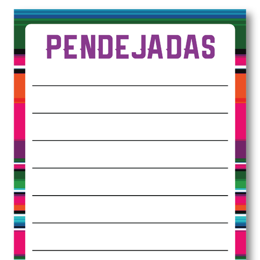 Pendejadas Serape Slim Notepad