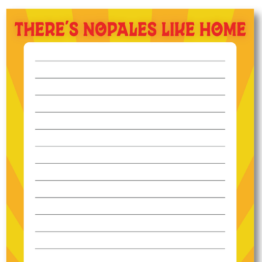 There's Nopales Like Home Notepad