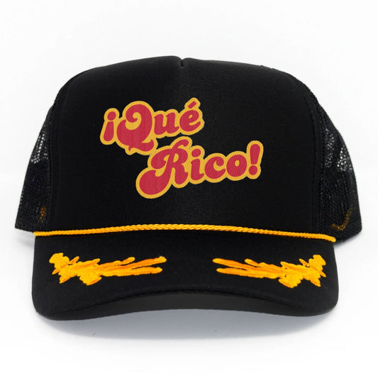 Que Rico Trucker Hat