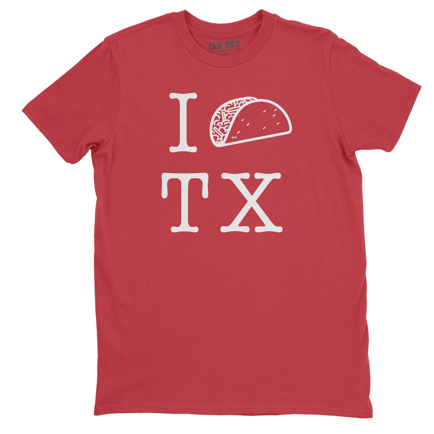 I Taco Texas® in White Lettering